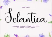 Selantica Font - Featured Image
