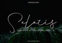Selaris Font - Featured Image