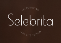 Selebrita Lite Font - Featured Image