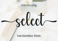 Select Font - Featured Image