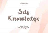 Self Knowledge Font - Featured Image