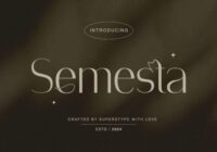 Semesta Font - Featured Image