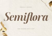 Semiflora Font - Featured Image