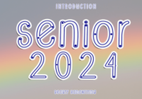 Senior 2024 Font Font - Featured Image