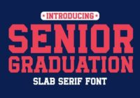 Senior Graduation Font - Featured Image