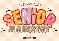 Senior Mainstay Font - Featured Image