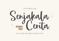 Senjakala Cerita Font - Featured Image