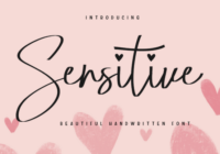 Sensitive Font - Featured Image