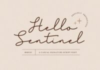 Sentinel Font - Featured Image