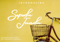 Sepeda Janda Font - Featured Image