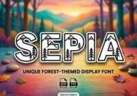 Sepia Font - Featured Image
