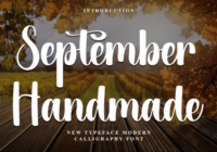 September Handmade Font - Featured Image