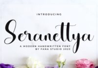 Seranettya Font - Featured Image