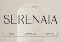 Serenata Font - Featured Image