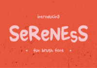 Sereness Font - Featured Image