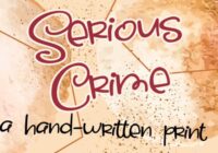 Serious Crime Font - Featured Image