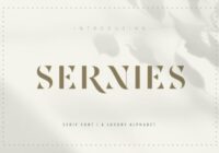 Sernies Font - Featured Image