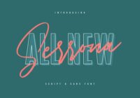 Serrona Duo Font - Featured Image