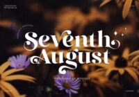 Seventh August Font - Featured Image
