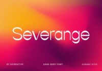 Severange Font - Featured Image