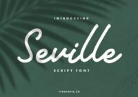Seville Font - Featured Image