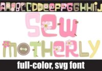 Sew Motherly Font - Featured Image