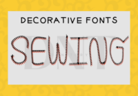 Sewing Font - Featured Image