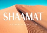 Shaamat Font - Featured Image