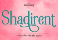 Shadirent Font - Featured Image