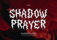 Shadow Prayer Font - Featured Image