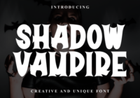 Shadow Vampire Font - Featured Image