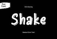 Shake Font - Featured Image