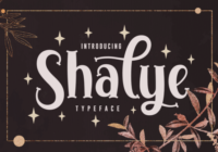 Shalye Font - Featured Image