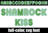 Shamrock Kiss Font - Featured Image