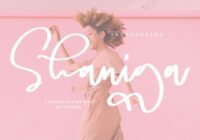 Shaniga Font - Featured Image