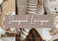 Shaquel Lavigne Font - Featured Image