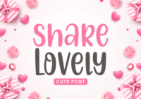 Share Lovely Font - Featured Image