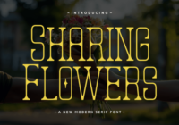 Sharing Flowers Font - Featured Image