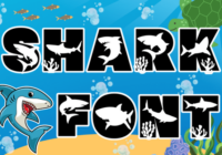 Shark Font Font - Featured Image