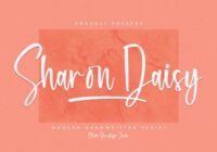 Sharon Daisy Font - Featured Image