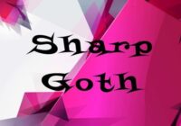 Sharp Goth Font - Featured Image