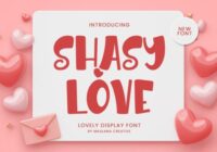 Shasy Love Font - Featured Image