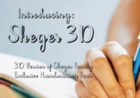 Sheger 3d Font - Featured Image