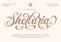 Sheilaria Font - Featured Image