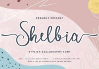 Shelbia Font - Featured Image