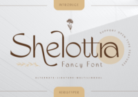 Shelottra Font - Featured Image