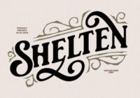 Shelten Font - Featured Image