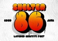 Shelter 86 Font - Featured Image