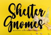 Shelter Gnomes Font - Featured Image