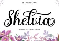 Shelvia Font - Featured Image